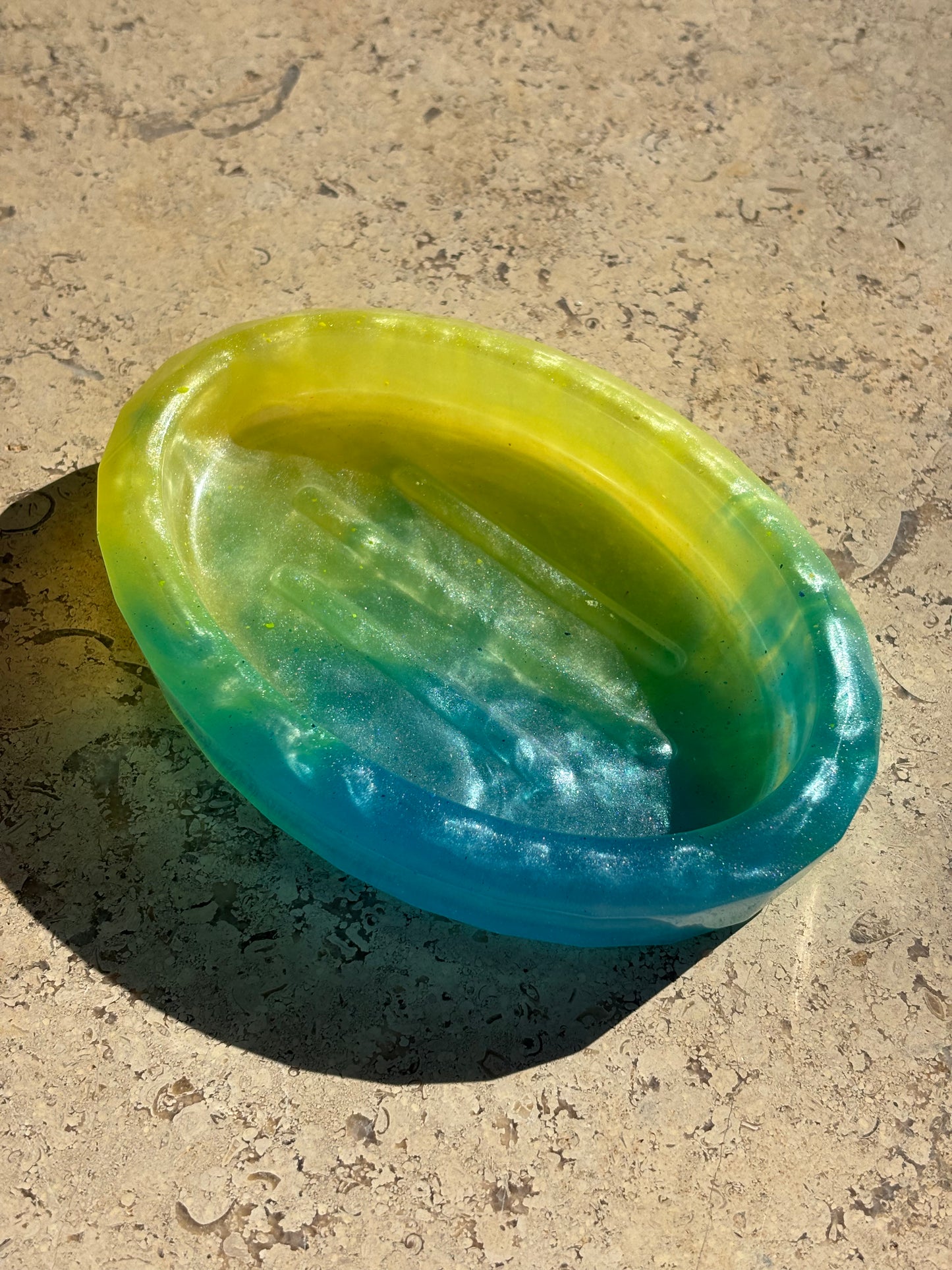 Blue & Yellow Gift Box