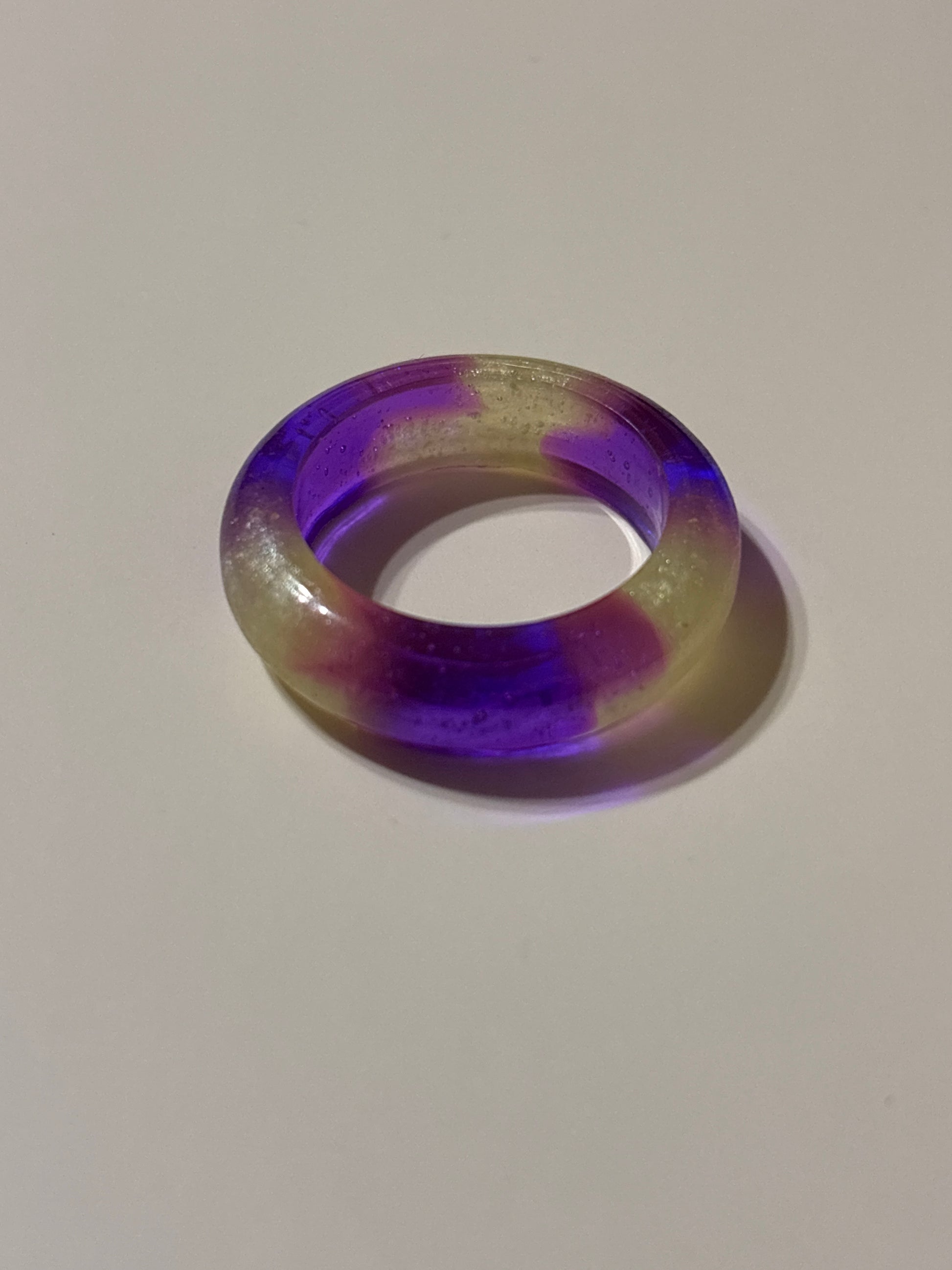 Purple & Yellow Ring
