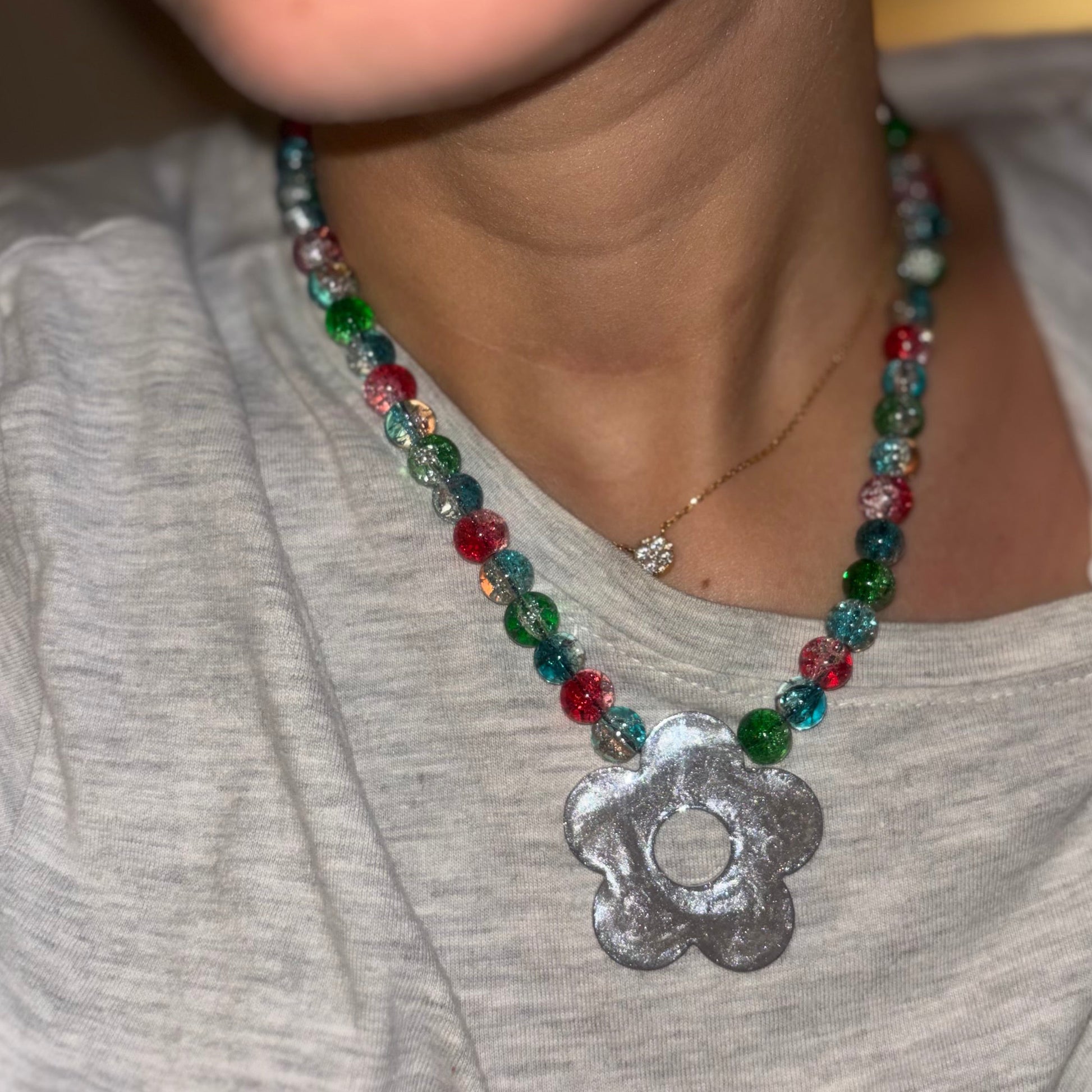 Multicolour Beaded Necklace