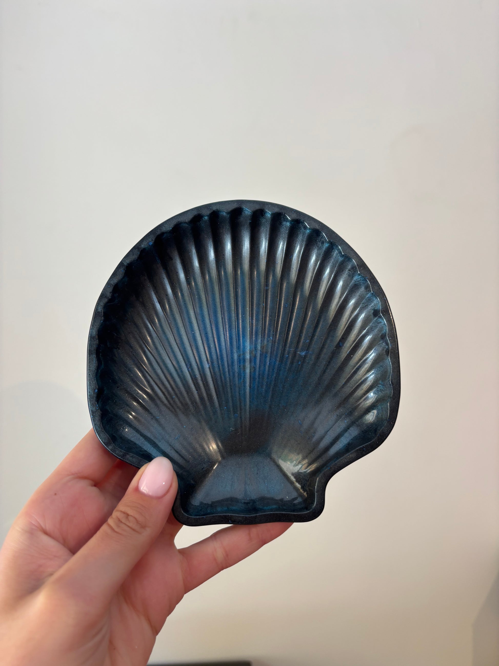Blackish Blue Jewellery Dish