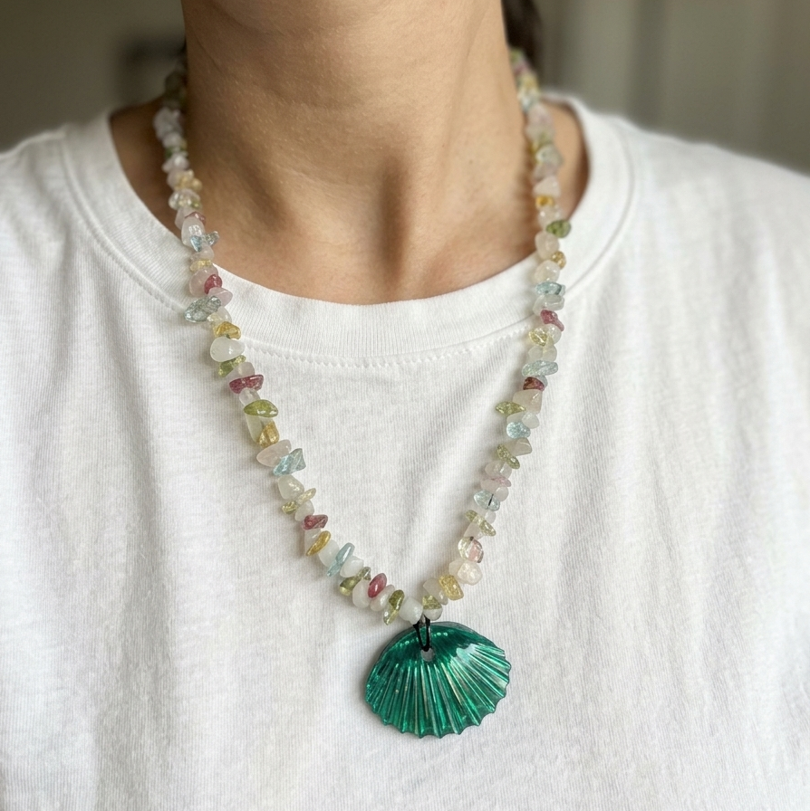 Shell Beaded Necklace