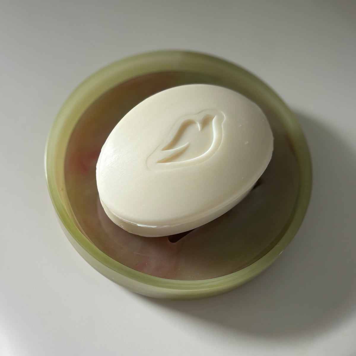 Strawberry Matcha Round Soap Dish