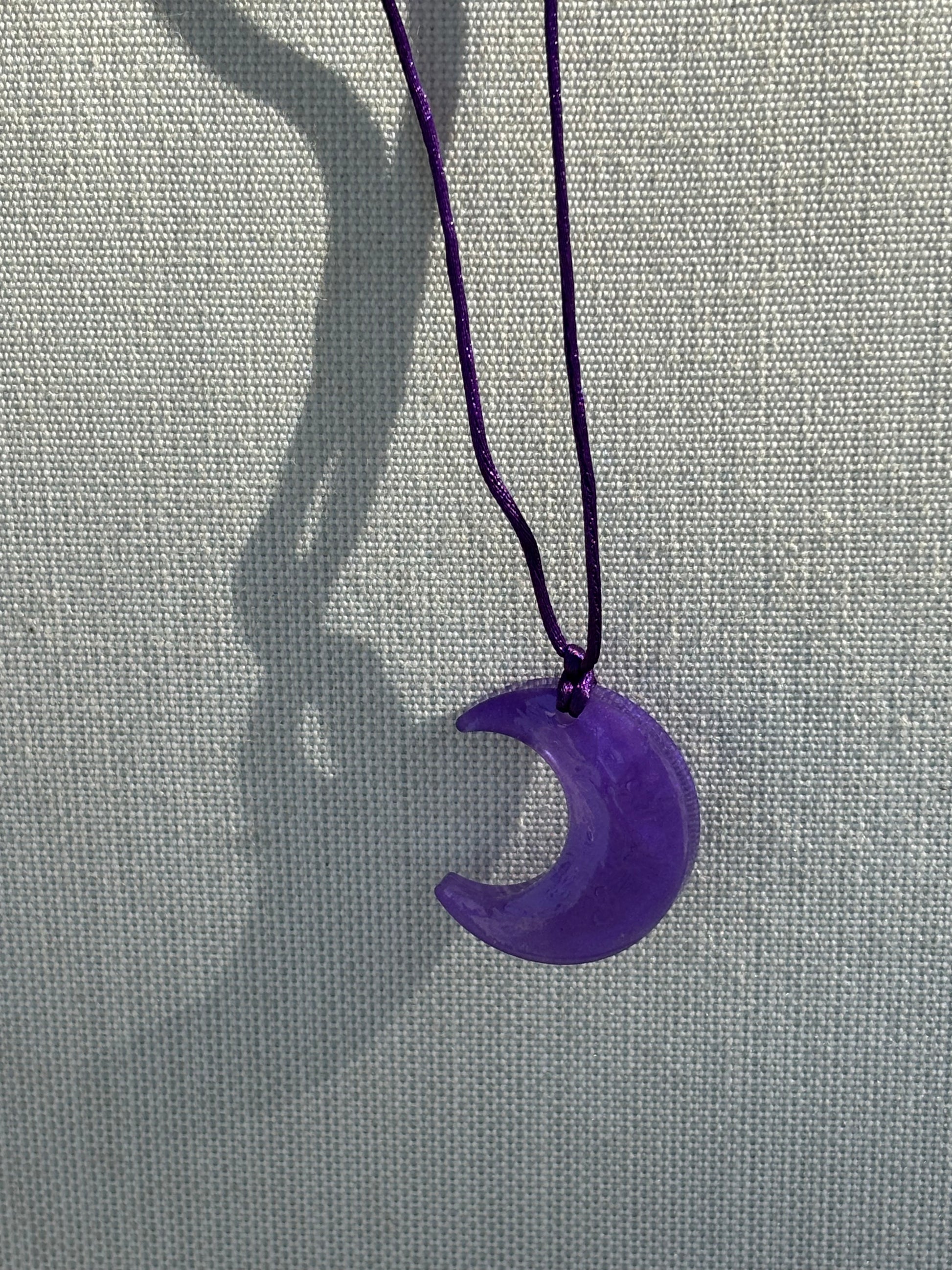 Crescent Choker - Purple