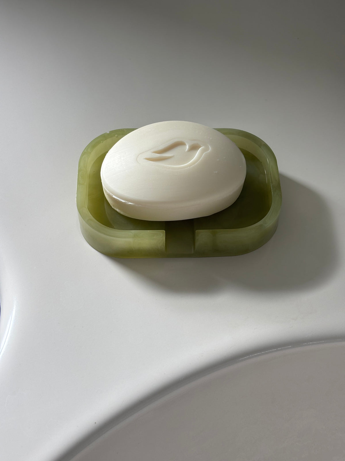 Olive Mist Soap Dish