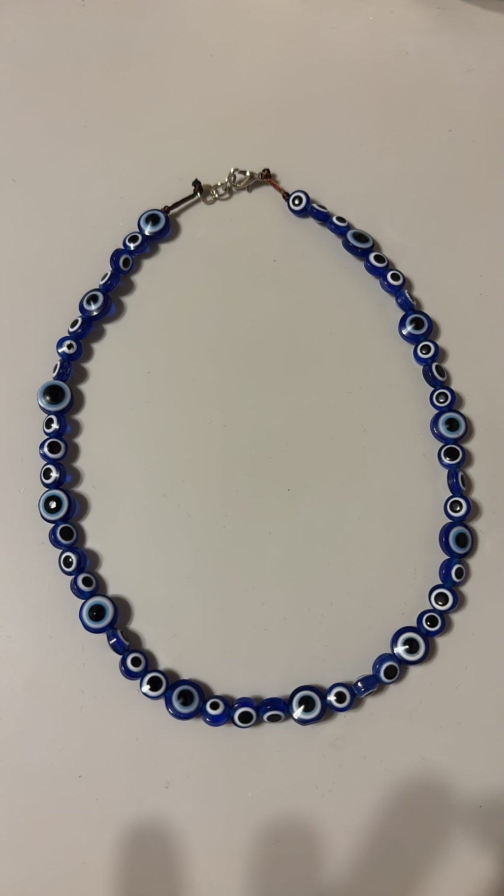 Evil eye beaded necklace 🧿