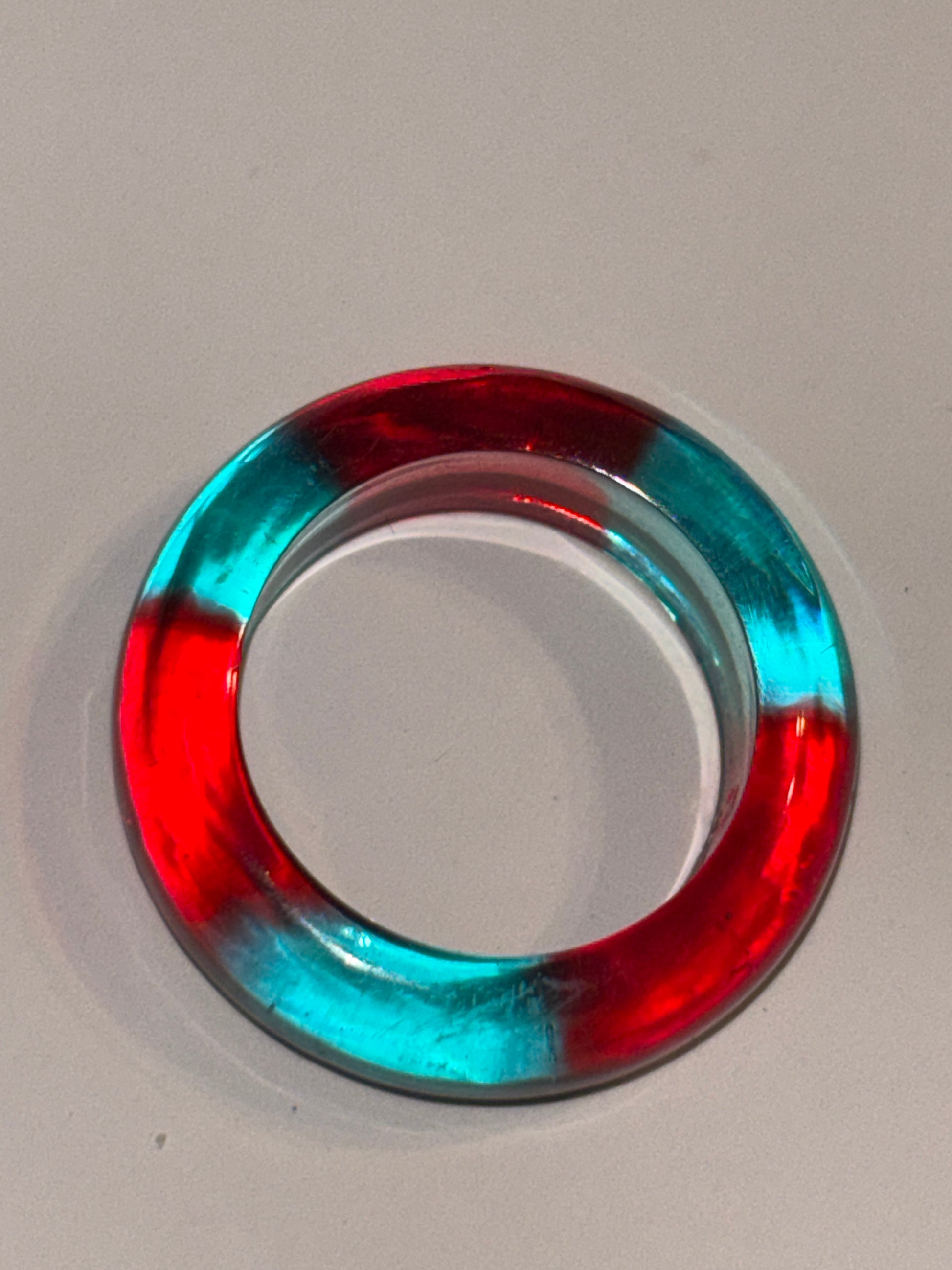 Turquoise & Red Ring