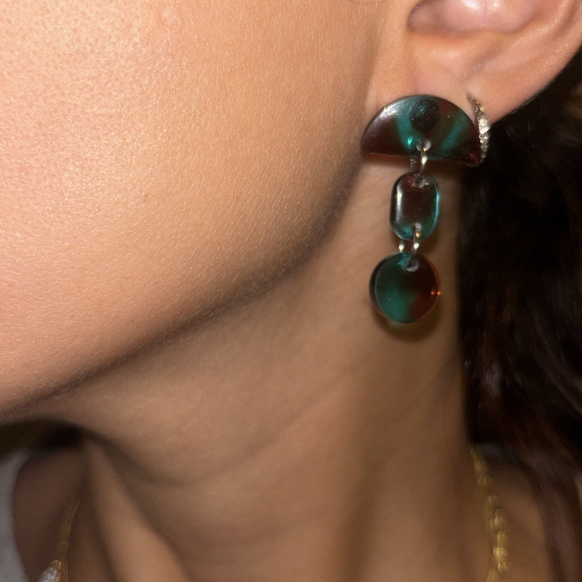 Reef - Turquoise & Espresso