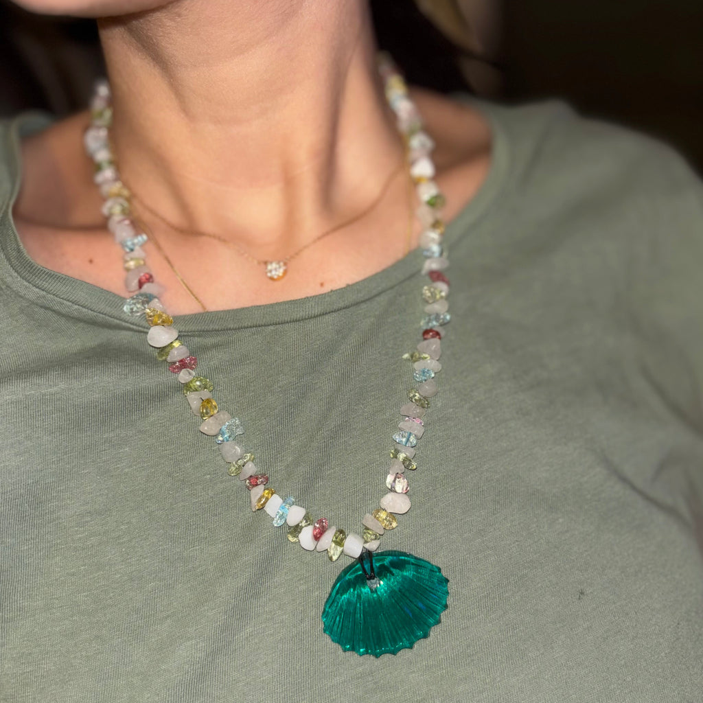 Shell Beaded Necklace