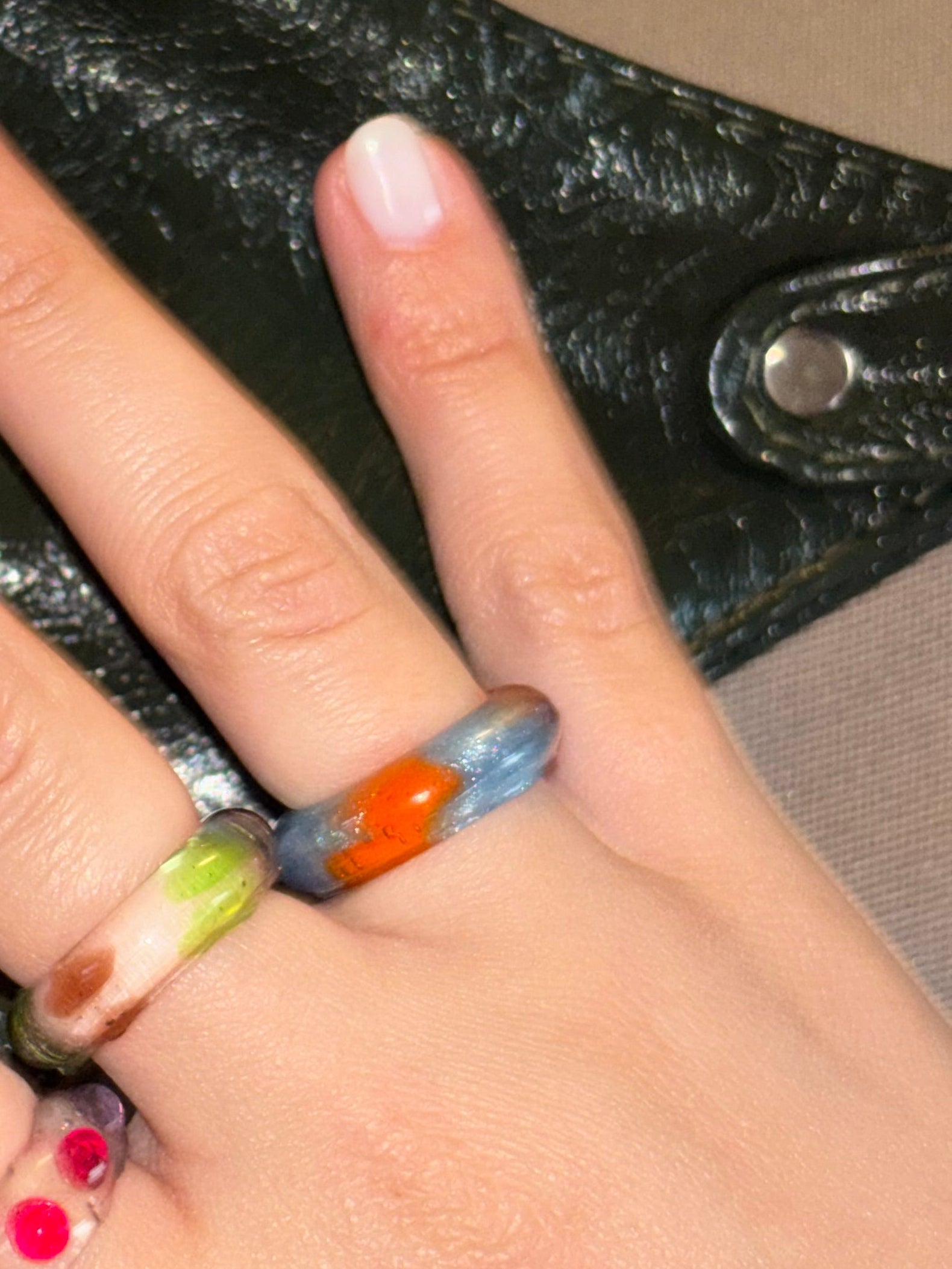 Blue & Orange Ring