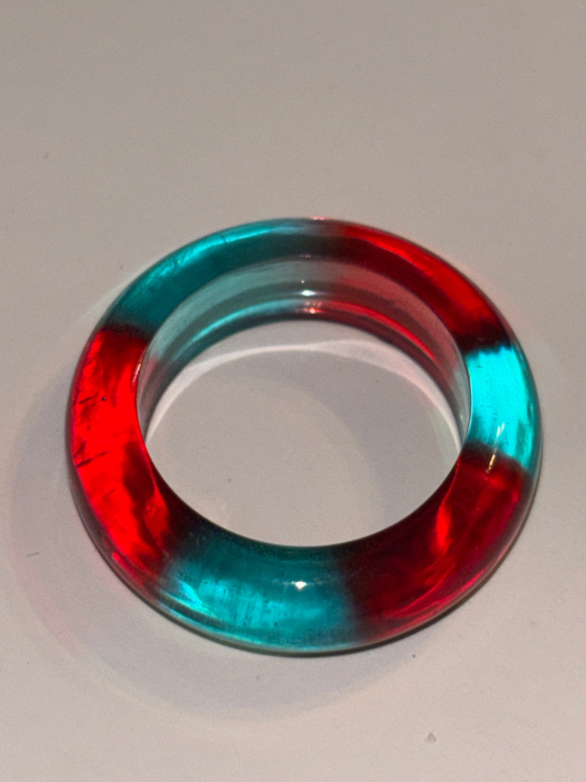 Turquoise & Red Ring