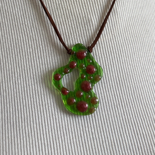 Asymmetrical Choker - Lava Lamp