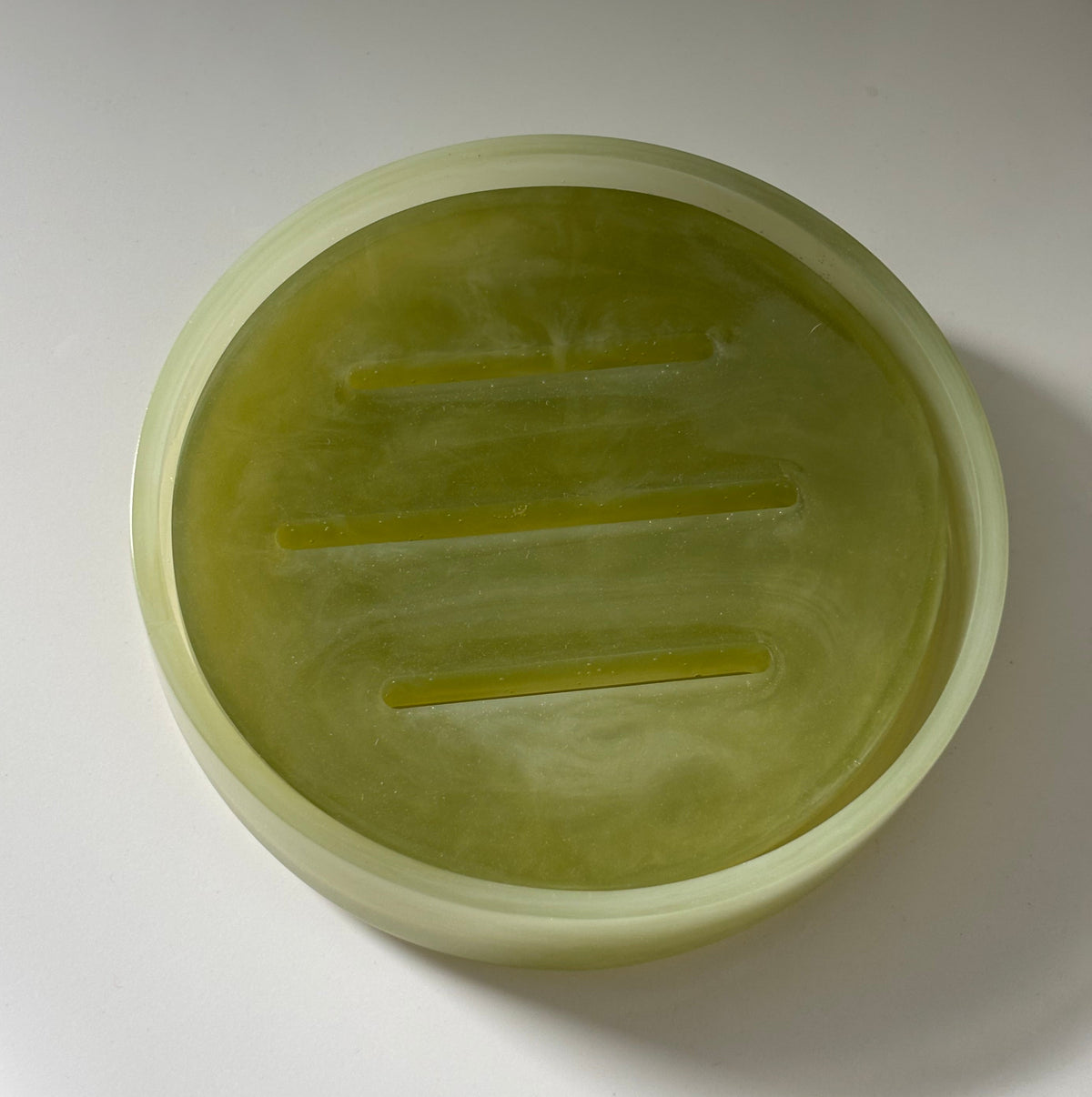 Olive Mist Soap Dish