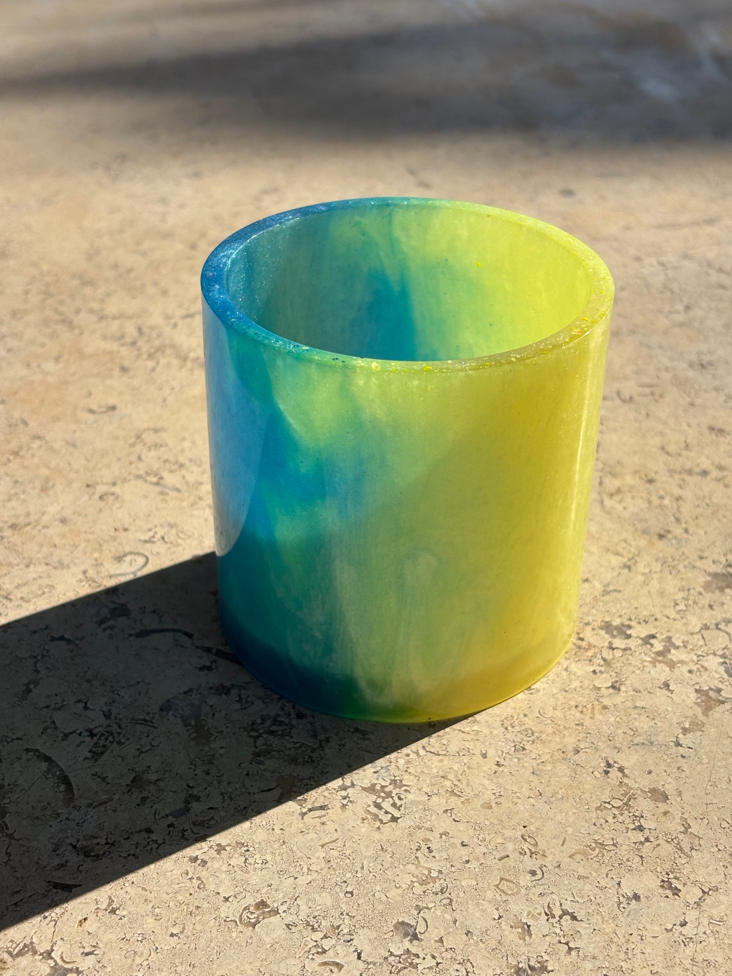 Blue & Yellow Gift Box