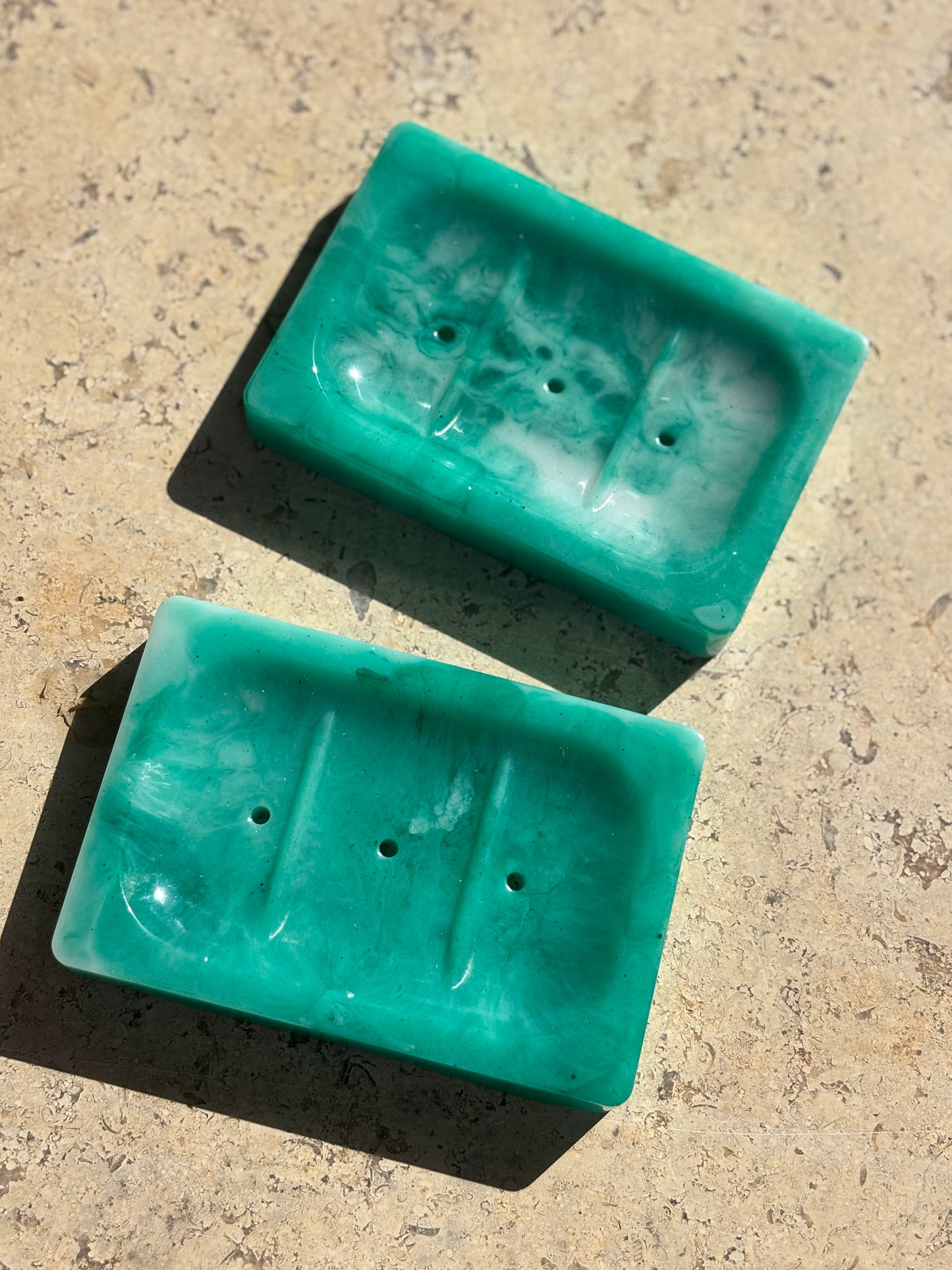 Green Soap Dish