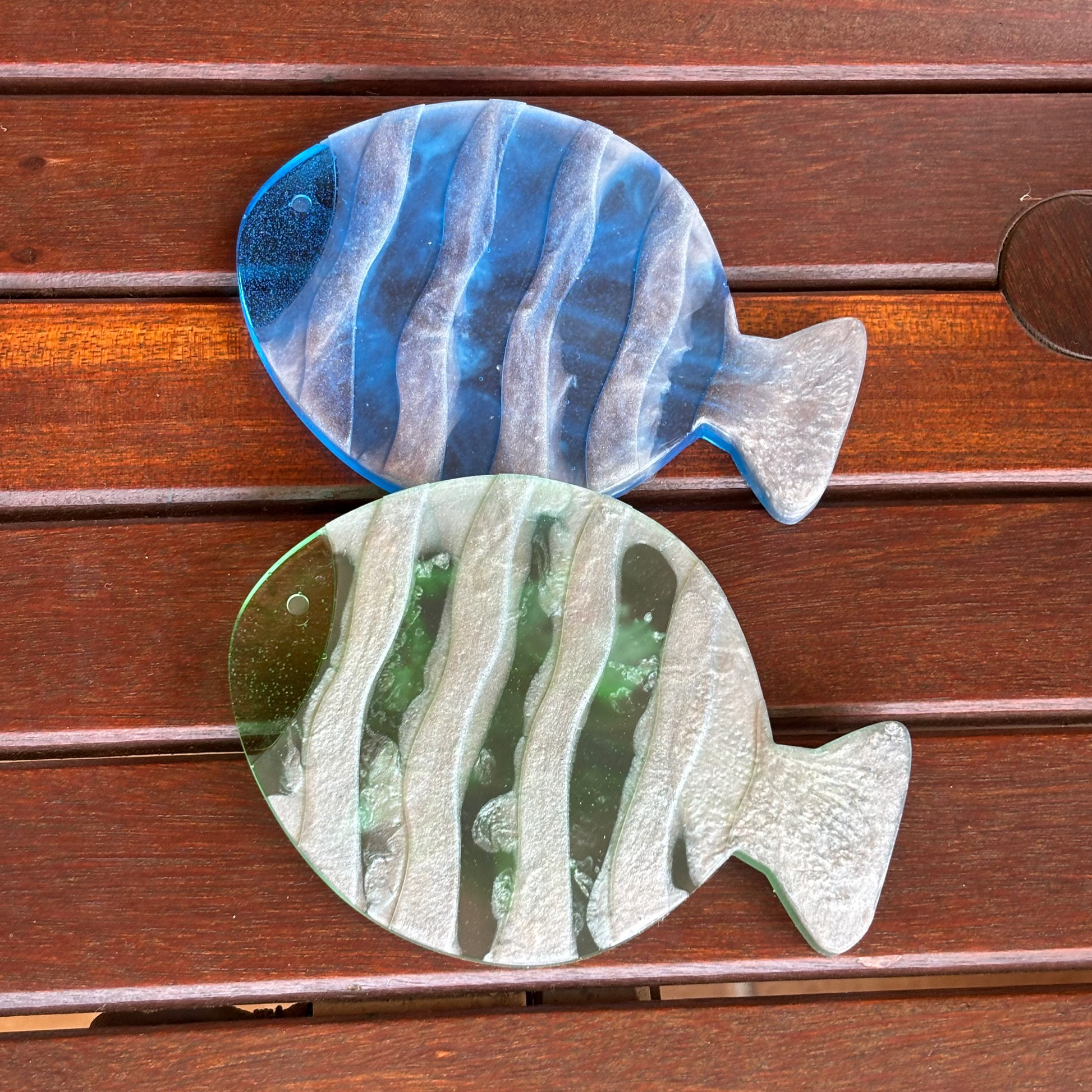 Lagoon Fish Coaster Set (Set of 2)