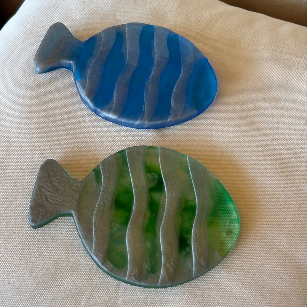 Lagoon Fish Coaster Set (Set of 2)