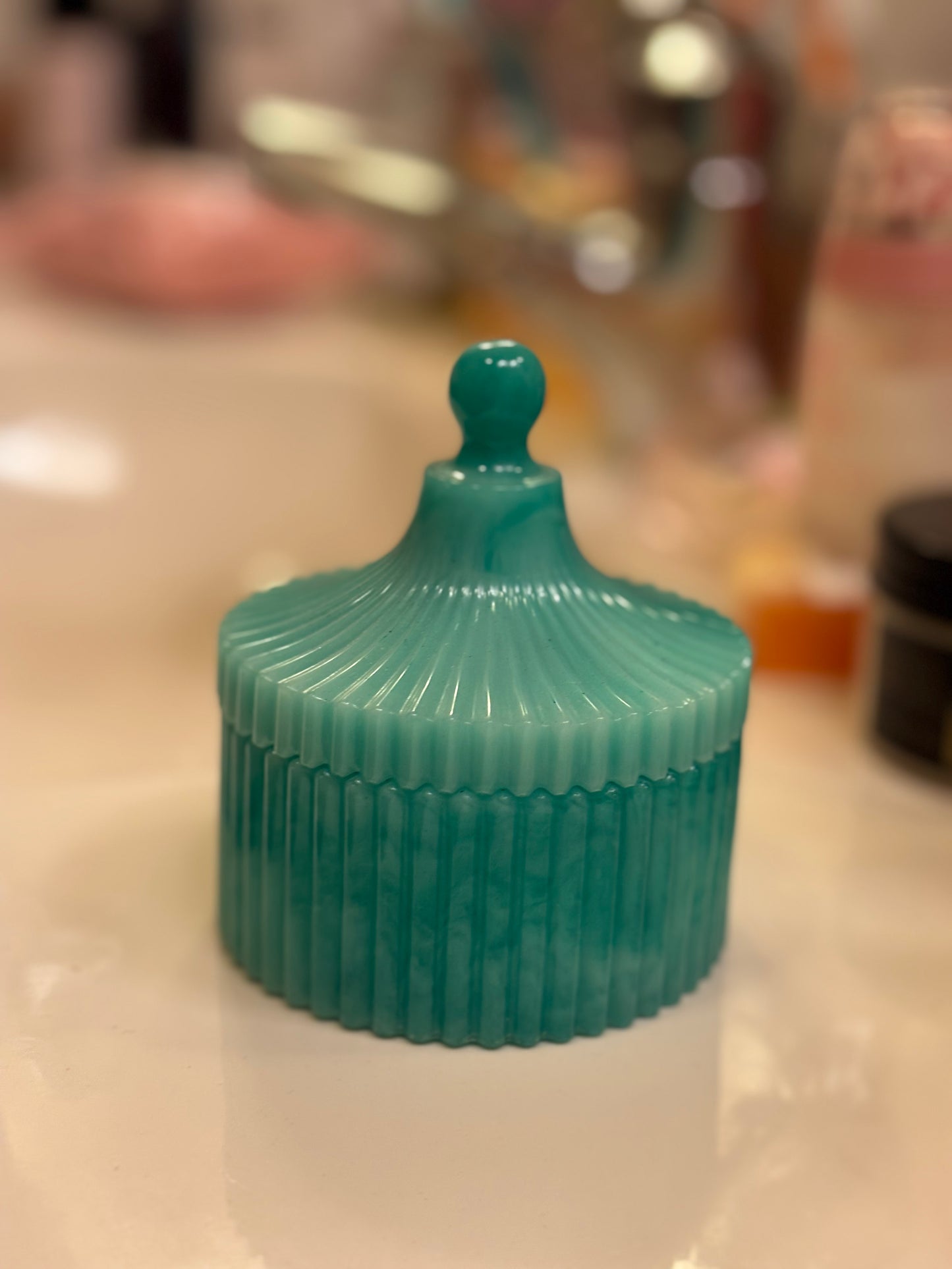 Green Marble Small Box