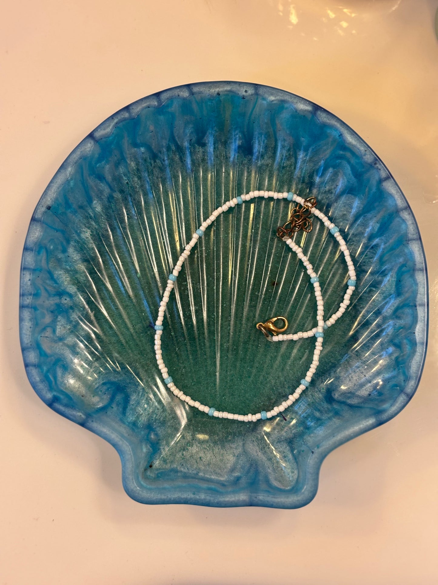 Blue & Green Jewellery Dish
