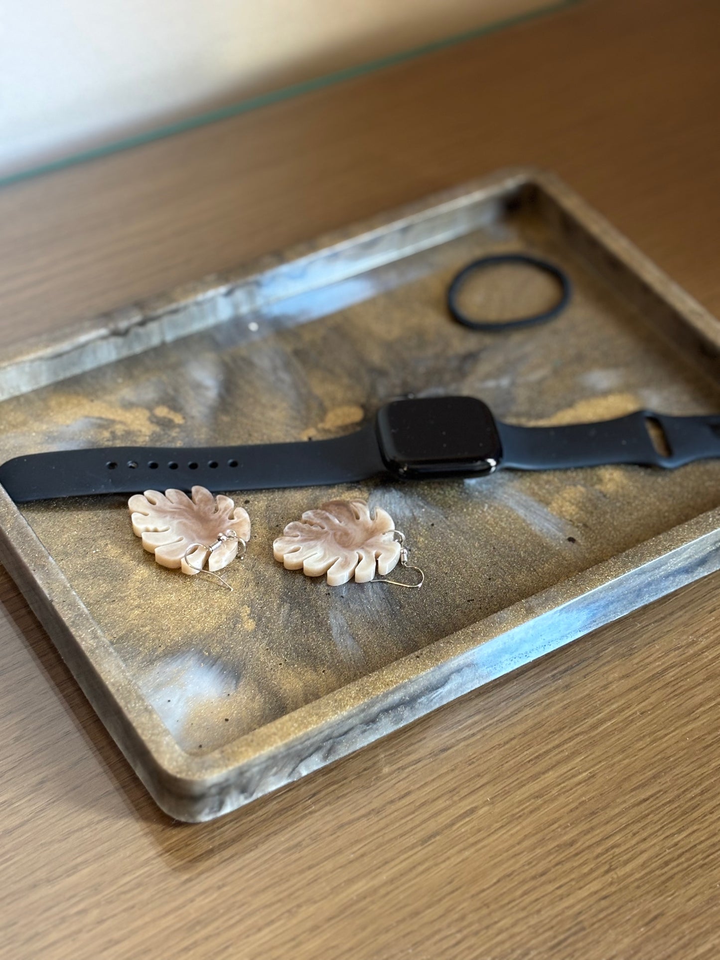 Brown & Gold Organizer Tray