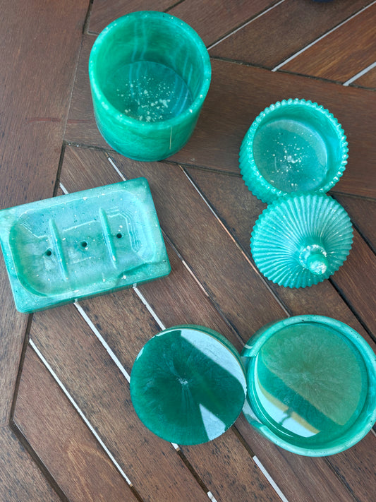 Green & White Gift Box